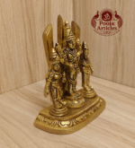 Buy Brass Shankh Chakranamah with Balaji Statue Online – Divine 4.8 inch, 730g Venkateswara Idol for Pooja, Wealth & Home Temple