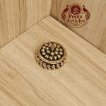 Buy Brass Sindoor Box 15g, 1.5" – Elegant Mini Kumkum Box For Puja & Gifting