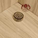 Buy Brass Sindoor Box 20g, 1.7" – Elegant Mini Vermilion Holder For Puja & Gifting