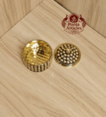 Buy Brass Sindoor Box 30g, 2" – Elegant Mini Vermilion Holder For Puja & Gifting