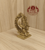 Buy Brass Swarna Akarshana Bhairava Idol Online – 400g, 4" Divine Idol for Pooja and Prosperity
