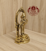 Buy Brass Thiruvachi Andal Statue Online – 810g, 6.5" Handcrafted Idol for Pooja & Home Decor