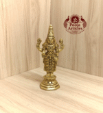 Buy Brass Tirupati Balaji Idol Online – 5.6 inch, 380g Srinivasa Perumal Statue for Home Temple & Daily Pooja