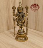 Buy Brass Tirupati Balaji Idol Online – 5.8 inch, 470g Venkateshwar Statue for Home Temple & Pooja