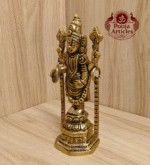 Buy Brass Tirupati Balaji Idol Online – 5.8 inch, 470g Venkateshwar Statue for Home Temple & Pooja