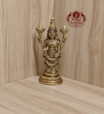 Buy Brass Tirupati Balaji Perumal Idol Online – 7 inch, 850g Handcrafted Venkateswara Statue for Pooja, Temple & Wealth Blessings