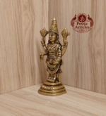 Buy Brass Tirupati Balaji Perumal Idol Online – 7 inch, 850g Handcrafted Venkateswara Statue for Pooja, Temple & Wealth Blessings