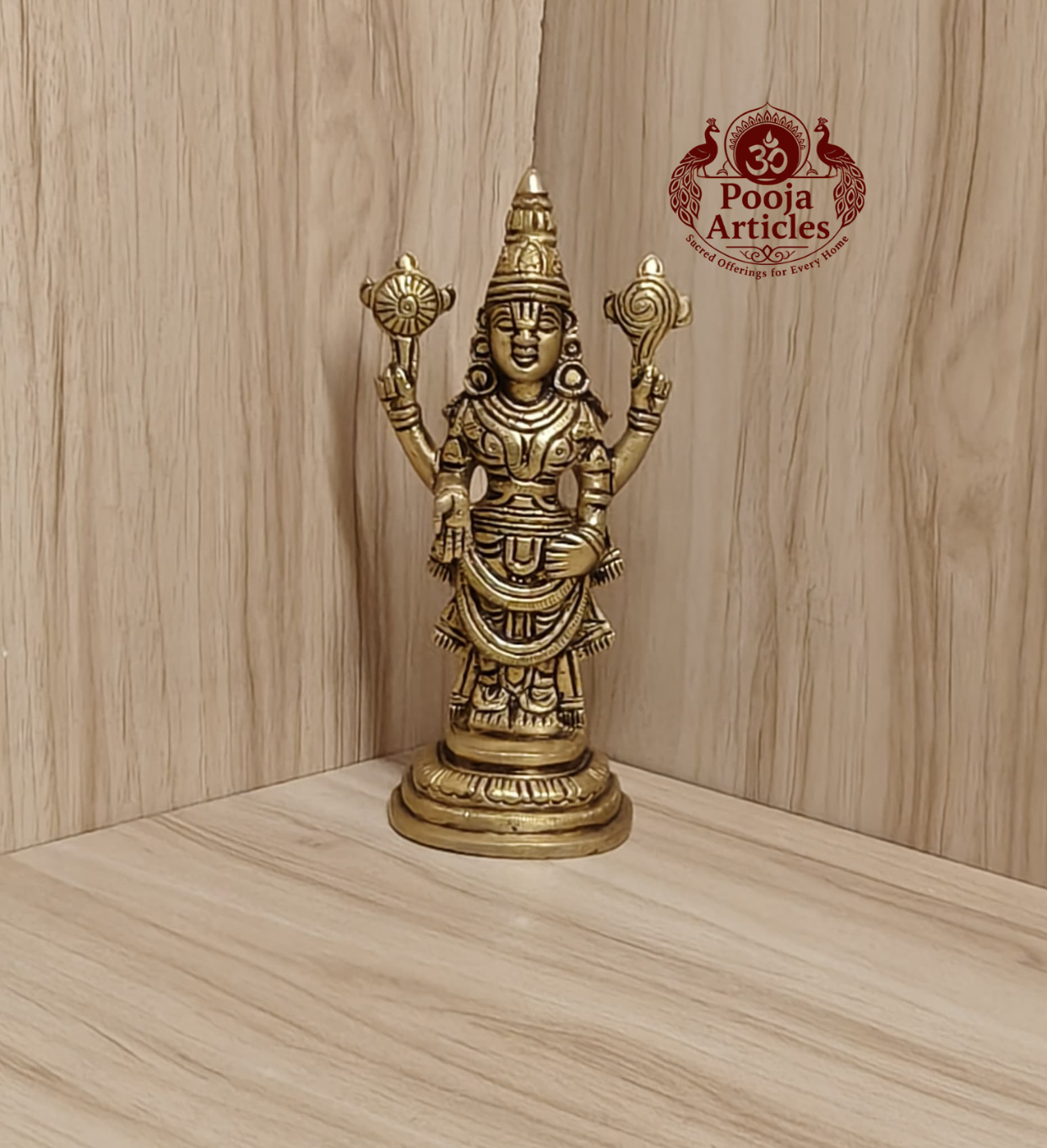 Buy Brass Tirupati Balaji Perumal Idol Online – 7 inch, 850g Handcrafted Venkateswara Statue for Pooja, Temple & Wealth Blessings Buy Brass Tirupati Balaji Perumal Idol Online – 7 inch, 850g Handcrafted Venkateswara Statue for Pooja, Temple & Wealth Blessings