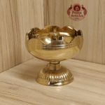 Buy Brass Tomato Diya – 100 g, 2.4″ Divine Traditional Round Vilakku For Home Use & Gifts