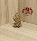 Buy Brass Turban Ganesha Statue – 70g, 1.9" Handcrafted Lord Ganesha Idol For Home & Pooja Use