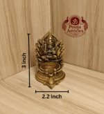 Buy Brass Varahi Vilakku Online – 350g, 3" Divine Brass Varahi Lamp for Pooja