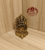 Buy Brass Varahi Vilakku Online – 350g, 3" Divine Brass Varahi Lamp for Pooja