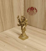 Buy Brass Vasavi Kanyaka Parameshwari Devi Statue – 90g, 2.9″ Handcrafted Divine Goddess Idol For Home Use & Pooja