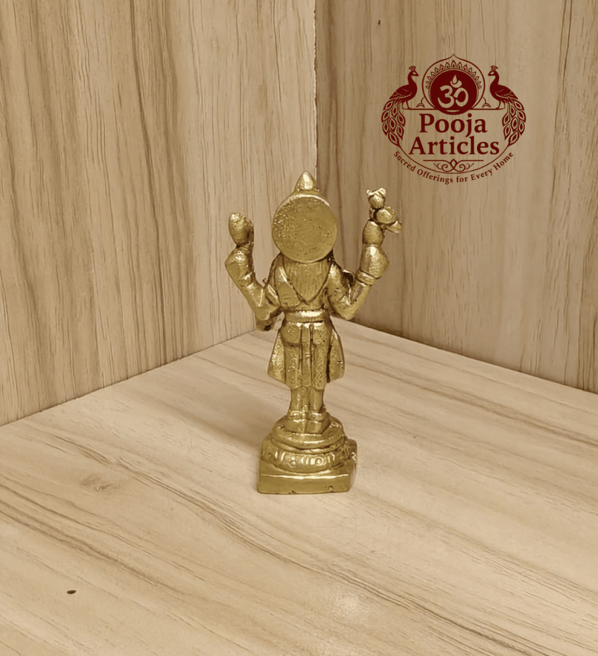 Buy Brass Vasavi Kanyaka Parameshwari Devi Statue – 90g, 2.9″ Handcrafted Divine Goddess Idol For Home Use & Pooja