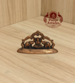 Buy Copper Gaja Lakshmi Idol Online – Pure Copper Lakshmi Idol for Wealth & Blessings (50g, 1.5 inch)