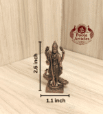 Buy Copper Murugan Statue Online – 60g, 2.6 inch | Handcrafted Divine Elegance for Home & Pooja
