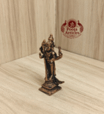 Buy Copper Murugan Statue Online – Handcrafted Lord Subramanya Idol for Home Pooja (70g, 3 inch)