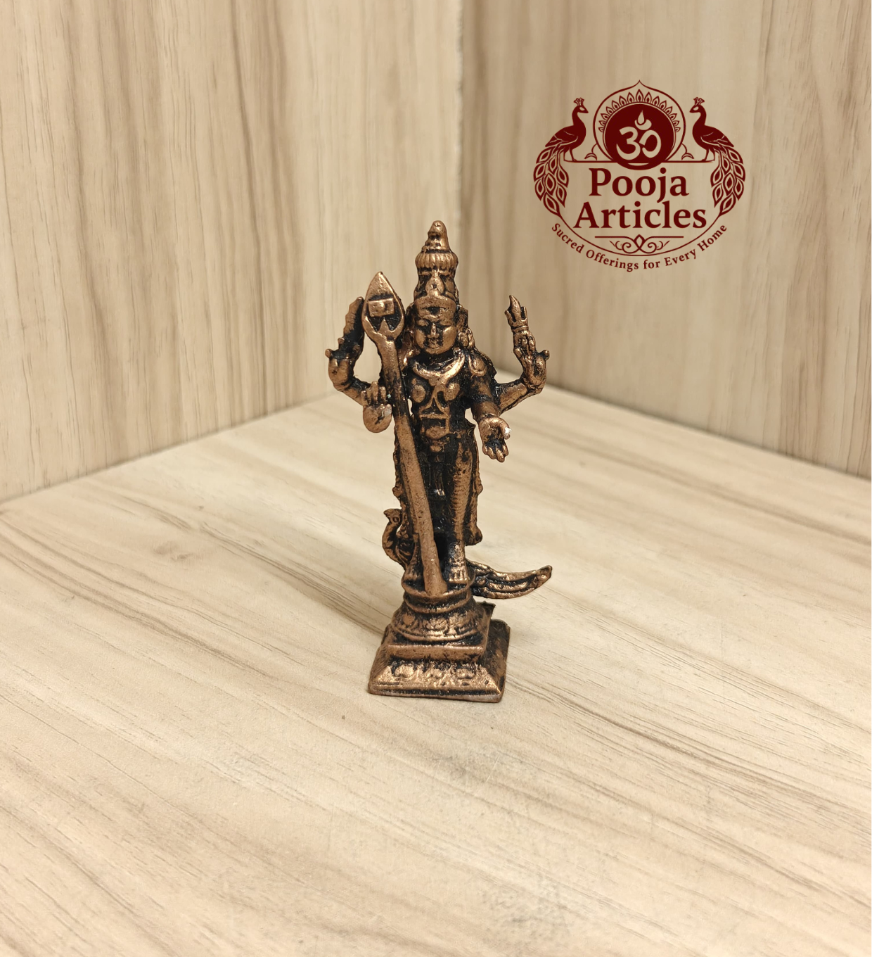 Buy Copper Murugan Statue Online – Handcrafted Lord Subramanya Idol for Home Pooja (70g, 3 inch) Buy Copper Murugan Statue Online – Handcrafted Lord Subramanya Idol for Home Pooja (70g, 3 inch)