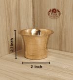 Buy Copper Panchapatra Online – 70g, 2.7″ Traditional Pooja Kalash for Spiritual Purity