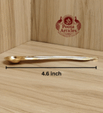 Buy Copper Uddarni Online India – 4.6″ Divine Pooja Spoon for Temple and Home Use