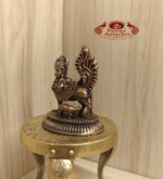 Buy Kamadhenu with Calf Copper Statue – 130g, 2.5 Inch Handcrafted Divine Cow Idol