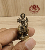 Buy Miniature Brass Durga Devi Statue – 15g, 1.5″ Handcrafted Divine Goddess Idol For Gifts & Puja