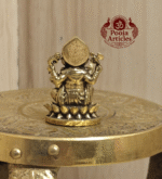 Buy Miniature Brass Ganesh Statue – 25 g, 1.2″Handcrafted Lord Ganesha Idol For Pooja & Gifts