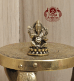 Buy Miniature Brass Ganesh Statue – 25 g, 1.2″Handcrafted Lord Ganesha Idol For Pooja & Gifts