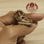 Buy Miniature Brass Idol Vishnu Statue – 20 g, 1″ Handcrafted Divine Protector For Puja & Gifts