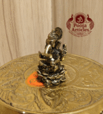 Buy Miniature Ganesh Idol Online – 20 g, 1.2" Compact Ganesh Murti for Pooja & Gifts