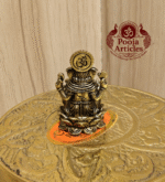 Buy Miniature Ganesh Idol Online – 20 g, 1.2" Compact Ganesh Murti for Pooja & Gifts