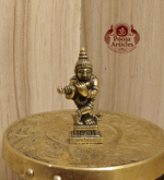 Buy Miniature Krishna Murti – 18g, 1.6 Inch Handcrafted Little Krishna Idol for Home, Temple & Return Gifts