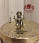 Buy Miniature Lakshmi Statue Online – 20 g, 1" Compact Divine Idol for Prosperity & Pooja