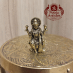 Buy Miniature Lakshmi Statue Online – 20 g, 1" Compact Divine Idol for Prosperity & Pooja