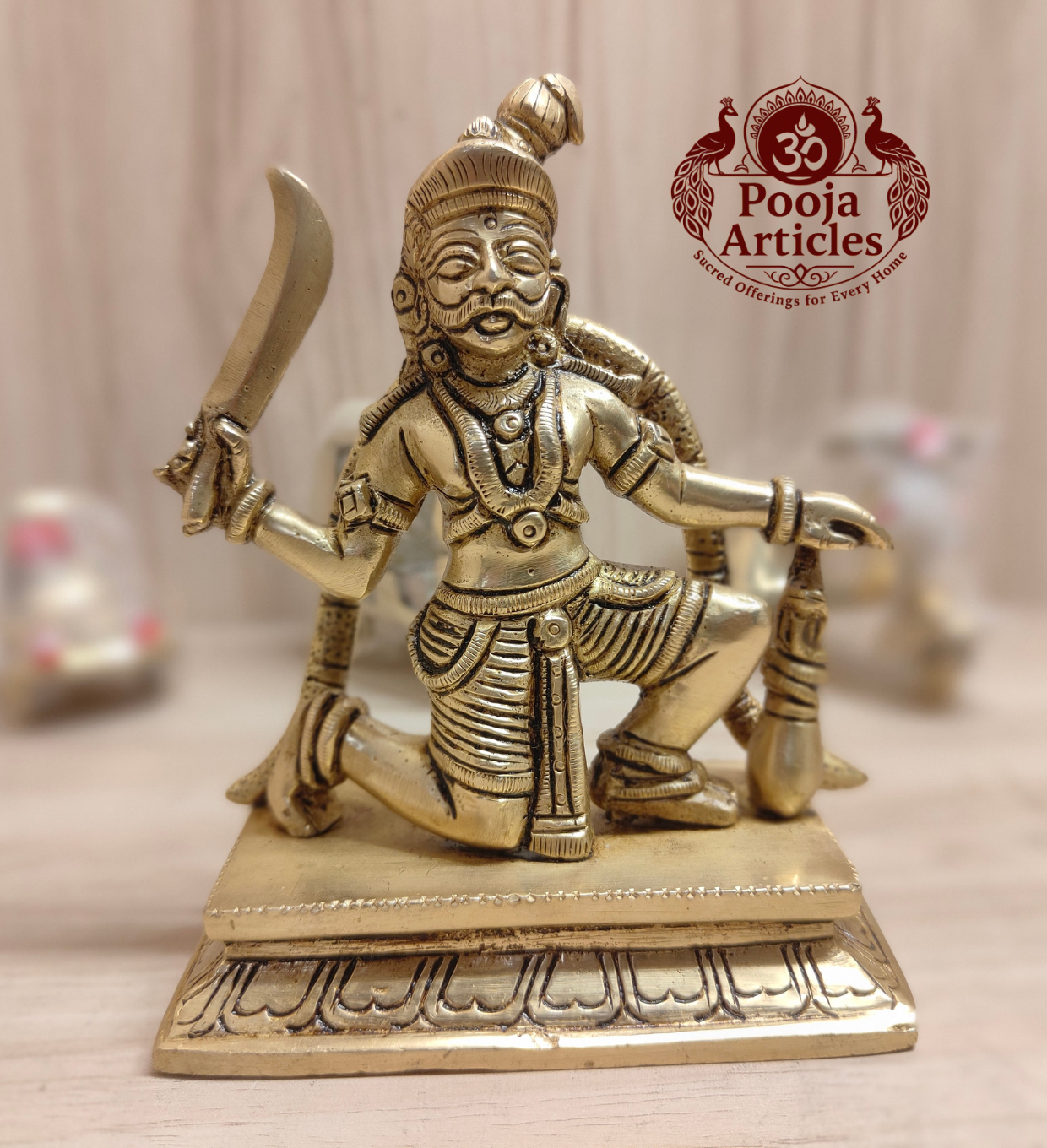 Buy Nondi Karuppasamy Swamy Statue Online – 970g, 5 Inch | Bronze Idol for Divine Protection & Pooja Decor Buy Nondi Karuppasamy Swamy Statue Online – 970g, 5 Inch | Bronze Idol for Divine Protection & Pooja Decor