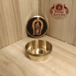 Buy Palani Murugan Kunguma Holder Online – 40 g, 2" Powerful Brass Kumkum Holder for Pooja & Gifting