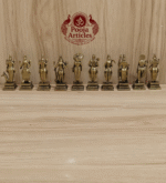 Buy Premium Brass Dasavatharam Set – 470g, 9″ Divine Vishnu’s Ten Avatars Statue For Home Use & Pooja