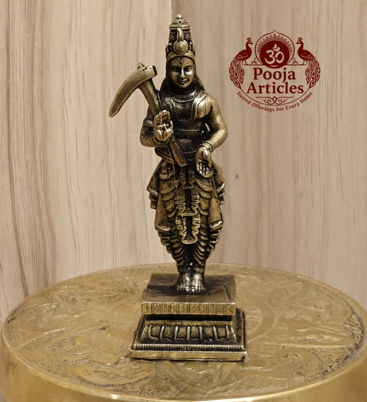 Buy Premium Brass Dasavatharam Set – 470g, 9″ Divine Vishnu’s Ten Avatars Statue For Home Use & Pooja