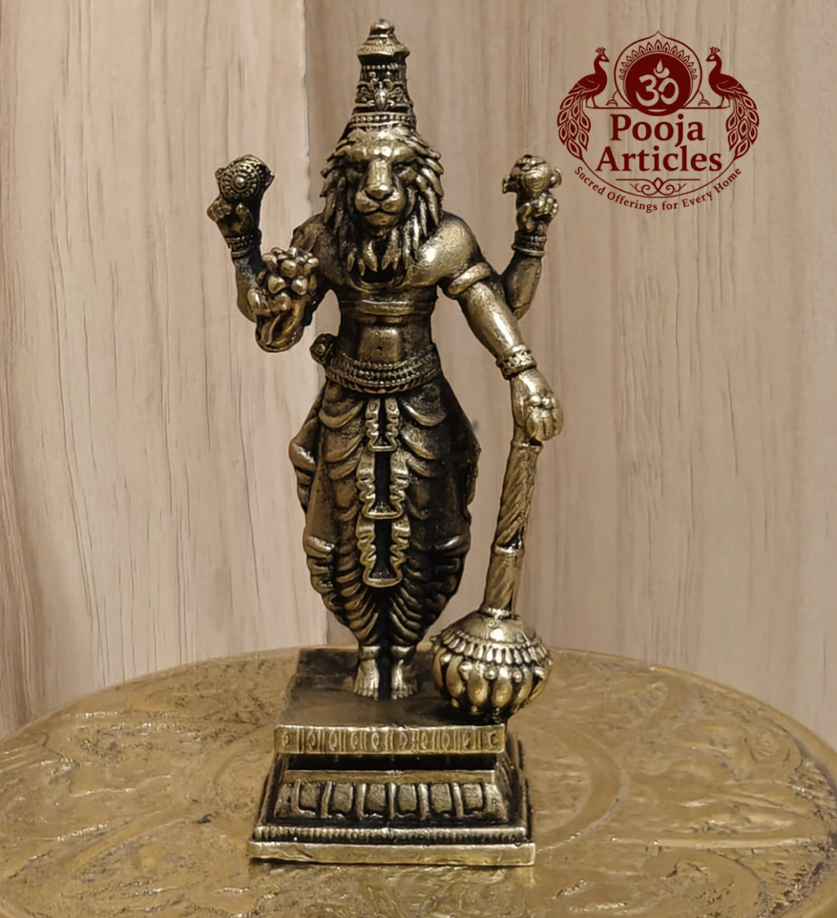 Buy Premium Brass Dasavatharam Set – 470g, 9″ Divine Vishnu’s Ten Avatars Statue For Home Use & Pooja