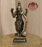 Buy Premium Brass Dasavatharam Set – 470g, 9″ Divine Vishnu’s Ten Avatars Statue For Home Use & Pooja