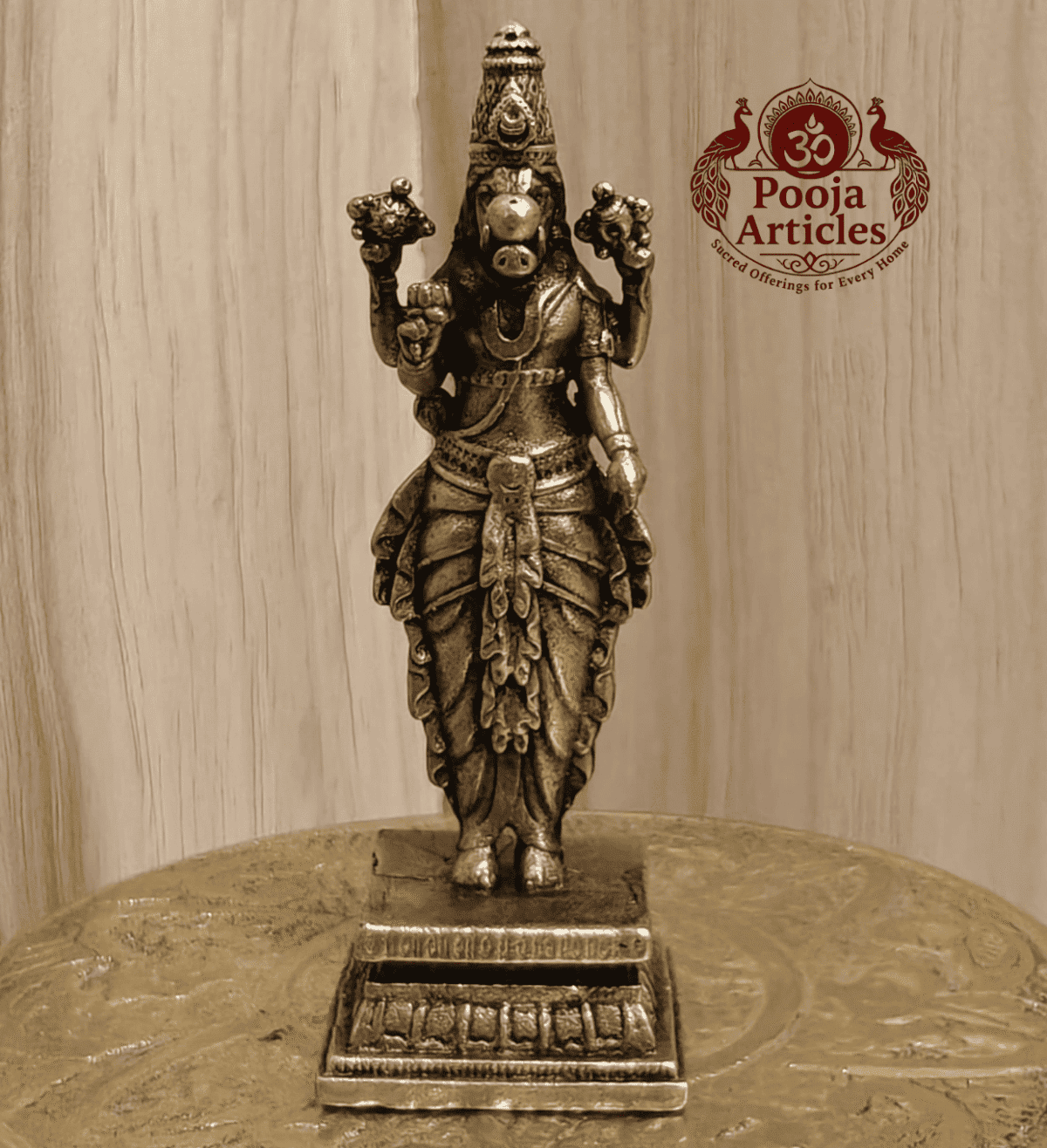 Buy Premium Brass Dasavatharam Set – 470g, 9″ Divine Vishnu’s Ten Avatars Statue For Home Use & Pooja