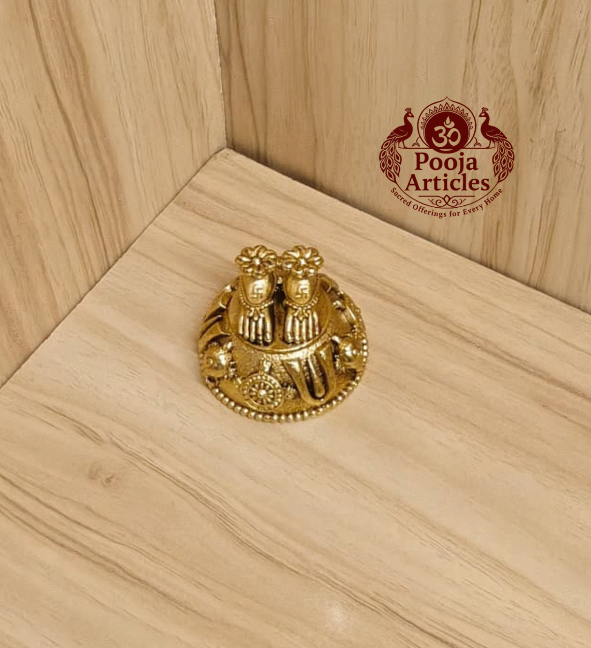 Buy Premium Brass Perumal Padham 70g, 1.5" – Divine Tirupathi Balaji Feet For Puja & Gifting