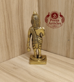 Buy Pure Brass Agathiyar Statue Online – 340g, 4.5" Divine Sage Idol for Pooja & Home Decor