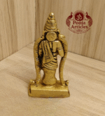 Buy Pure Brass Meenakshi Amman Statue Online – 210g, 3.7" Divine Meenakshi Idol for Pooja & Home Decor