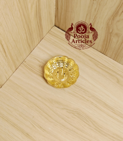 Buy Small Agarbatti Stand Online Size 0 – 30 g, 3.2" Compact Brass Incense Holder for Pooja & Meditation