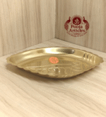 Buy Traditional Shankh Plate Online India | 50g, 7 inch Divine Energy Plate for Prosperity, Purity & Sacred Rituals