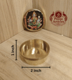 Buy Varahi Kunguma Chimil Online – 40 g, 2" Beautiful Kumkum Holder for Home Pooja & Travel