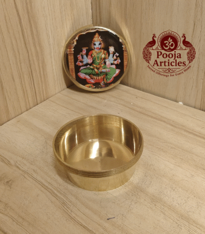Buy Varahi Kunguma Chimil Online – 40 g, 2" Beautiful Kumkum Holder for Home Pooja & Travel