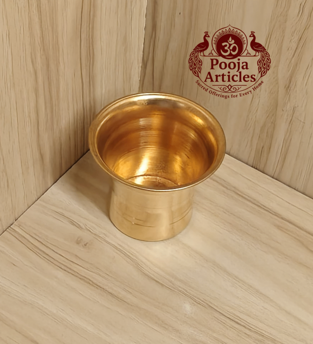 Buy Copper Panchapatra Online 50 g, 2.5″ – Divine Puja Vessel for Sacred Rituals at Home & Temple