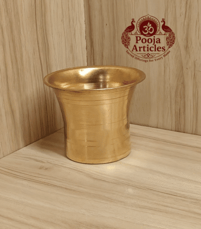 Buy Copper Panchapatra Online 50 g, 2.5″ – Divine Puja Vessel for Sacred Rituals at Home & Temple